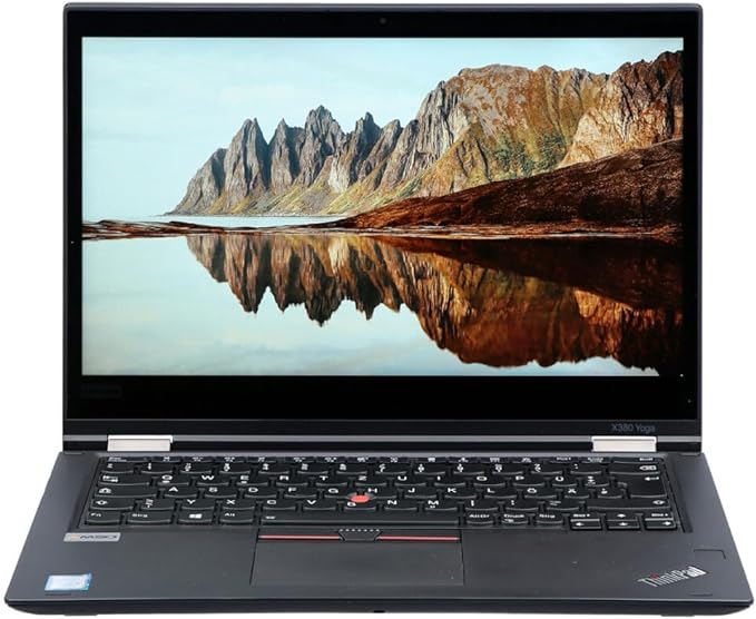 Ordinateur portable convertible 2 en 1 Lenovo ThinkPad X380 Yoga - Intel Core, écran tactile Full HD 13,3", Windows 11 Pro - (remis à neuf)