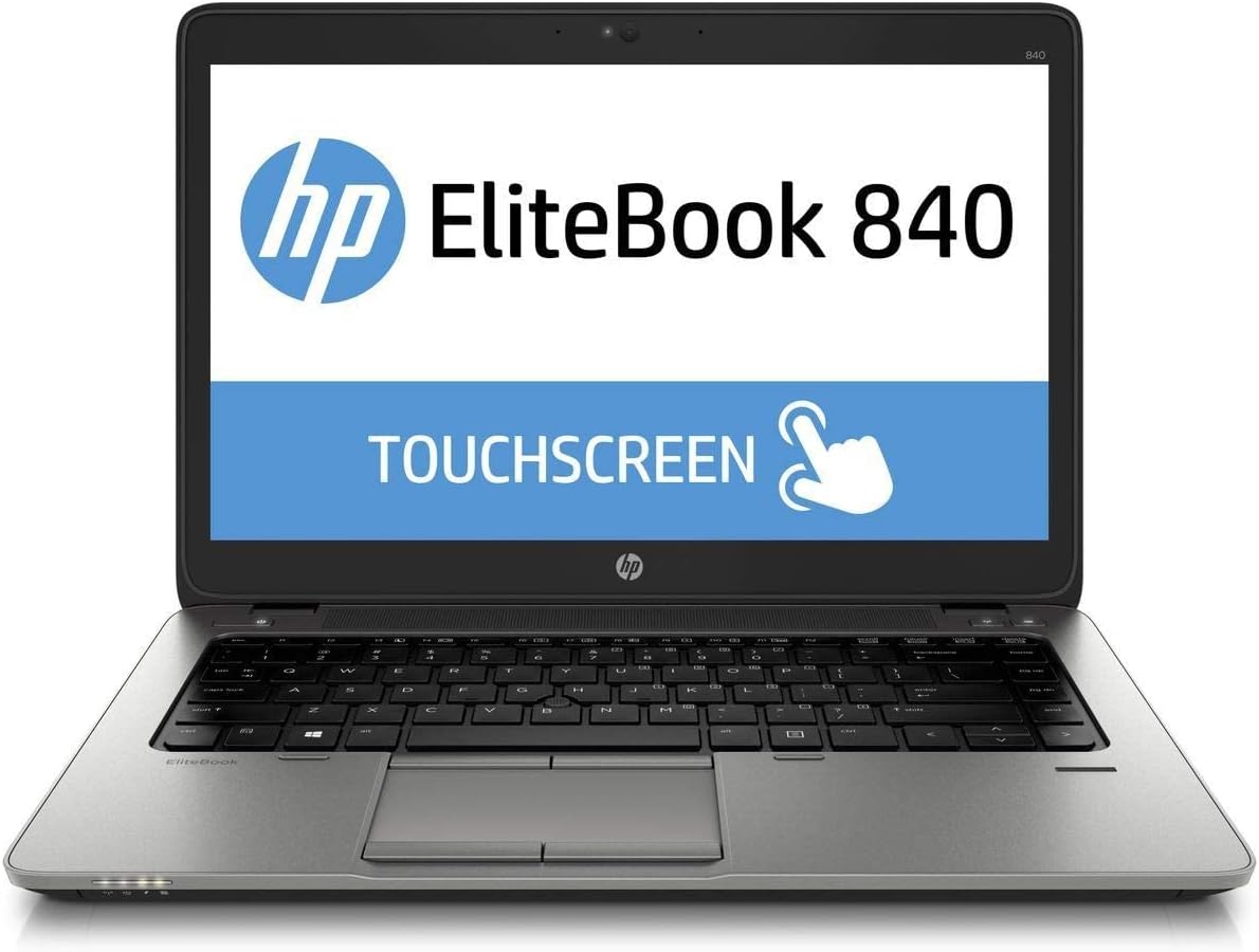 Ordinateur portable HP EliteBook 840R G4 14" Full HD avec écran tactile - Core i5 8e génération - jusqu'à 3,6 GHz | 16 Go de RAM - 256 Go de SSD | Windows 11 Pro 64 bits - (remis à neuf)