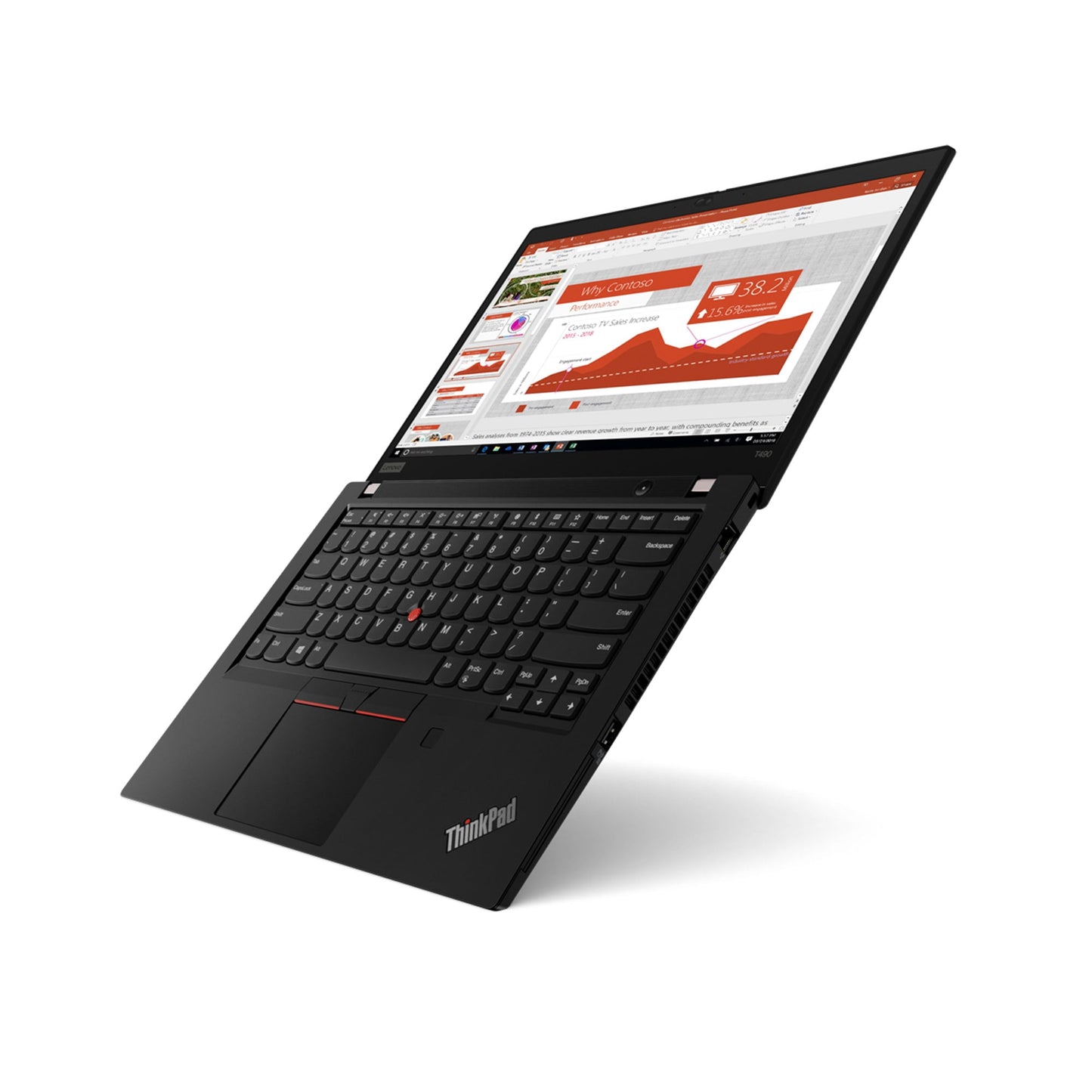 Ultrabook Lenovo ThinkPad T490 14" - Intel Core i7 8665U | 24 Go de RAM | SSD 1000 Go | Windows 11 Pro - (Remis à neuf)