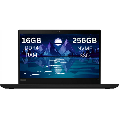 Ultrabook Lenovo ThinkPad T14 14" - Intel Core i5 10e génération | 16 Go de RAM | SSD 512 Go | Windows 11 Pro - (Remis à neuf)