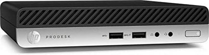 Mini ordinateur de bureau HP ProDesk 400 G5 - Intel Core i5 9e génération | 8 Go de RAM | SSD 256 Go - (remis à neuf)