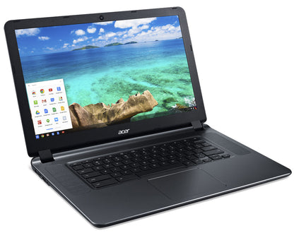 Acer  15" Chromebook | Intel Celeron N3060 | 15.6" HD Display | 4GB RAM  16GB eMMC - (Refurbished)
