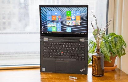 Lenovo ThinkPad X380 Yoga 2-in-1 Convertible Laptop - Intel Core, 13.3" Full HD Touchscreen, Windows 11 Pro - (Refurbished)