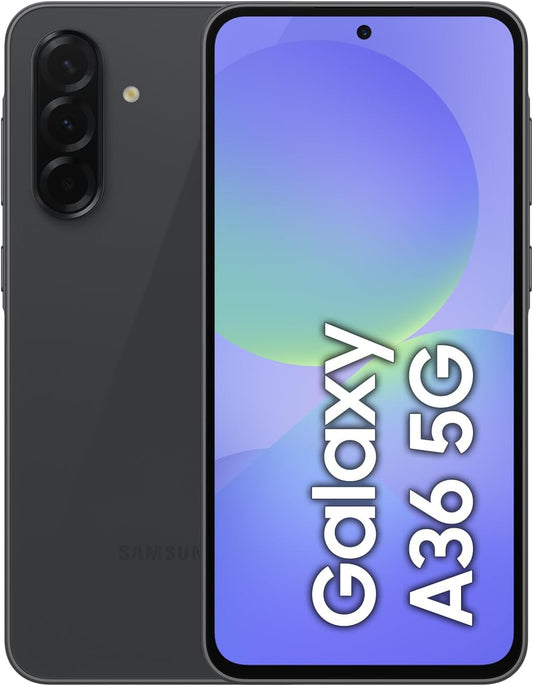 Samsung Galaxy A36 5G - 2025 (Awesome Black) 128GB Storage , 6GB RAM - Unlocked AI Smartphone
