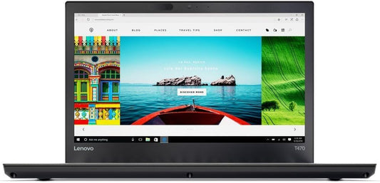 Lenovo ThinkPad T470 14" Touch Screen Laptop - Intel Core i5 6th Gen | 16GB RAM | 256GB SSD | Windows 10 Pro - (Refurbished)
