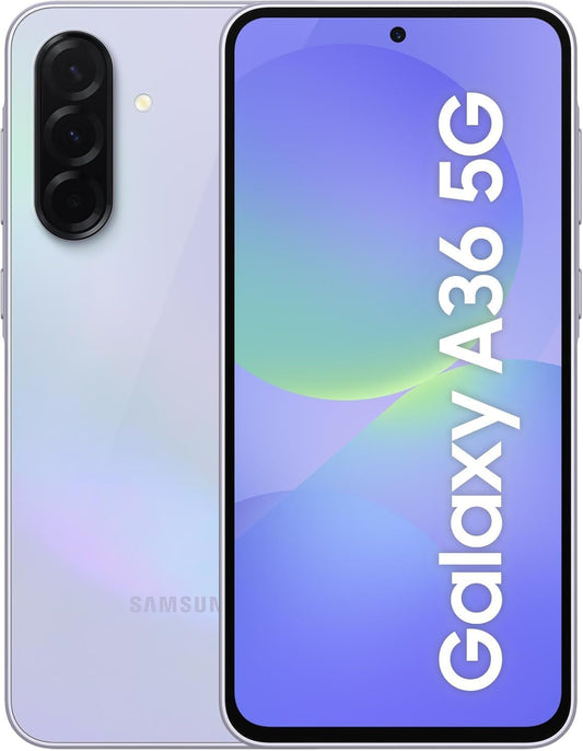 Samsung Galaxy A36 5G - 2025 (Awesome Lavender) 128GB Storage , 6GB RAM - Unlocked AI Smartphone