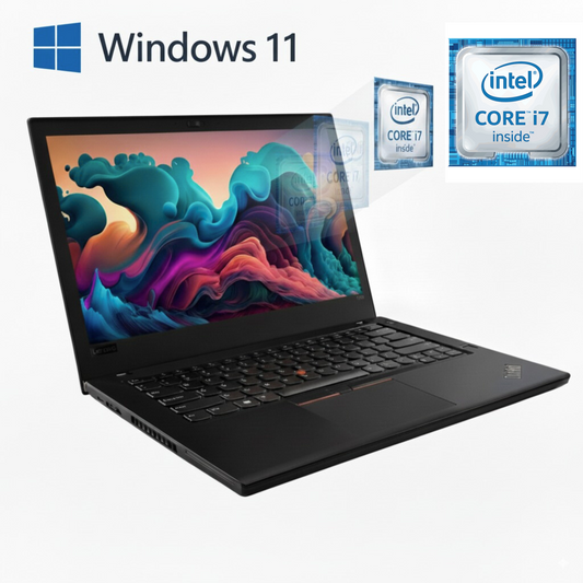 Lenovo ThinkPad T480 14" FHD Ultrabook - Intel Core i7 8665U | 16GB RAM | 256GB SSD | Windows 11 Pro - (Refurbished)