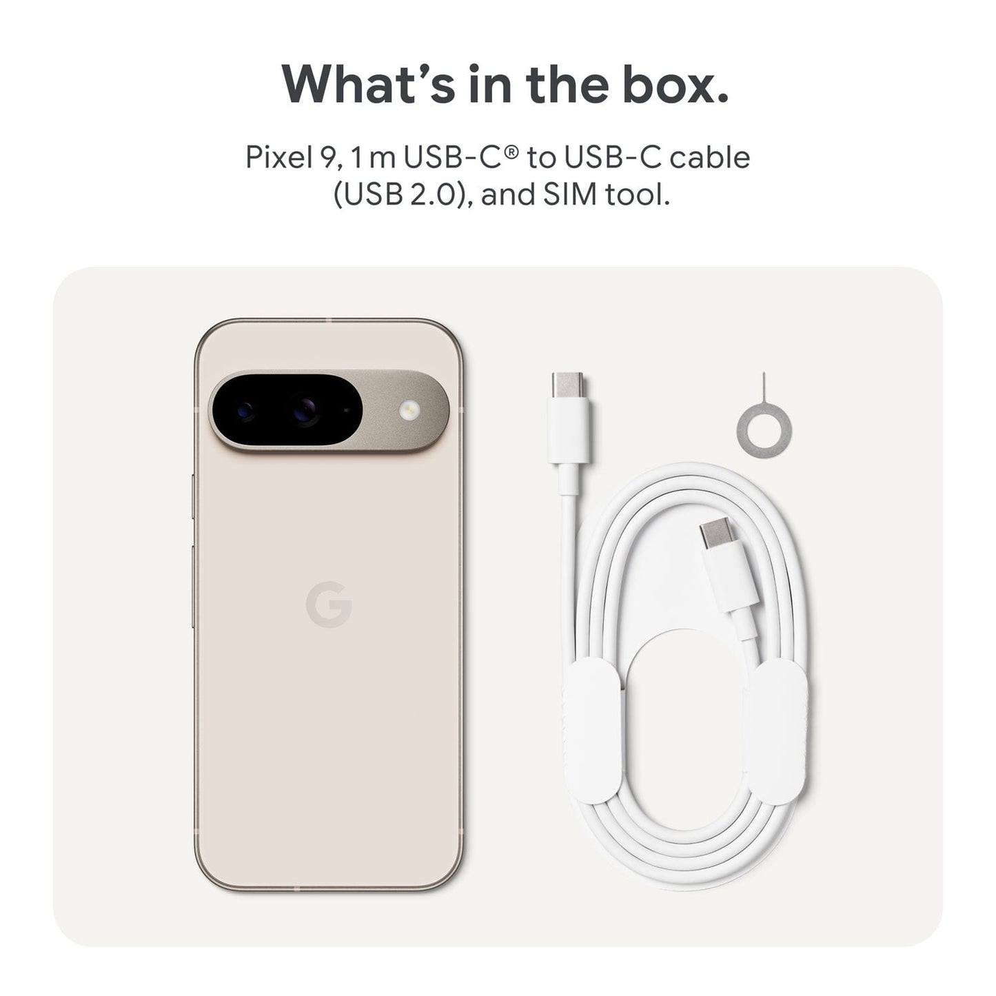 Google Pixel 9 128GB Smartphone - AI-Powered - Obsidian - 50MP Camera - 24+ Hrs Battery - Android 14 - 1 Year Warranty